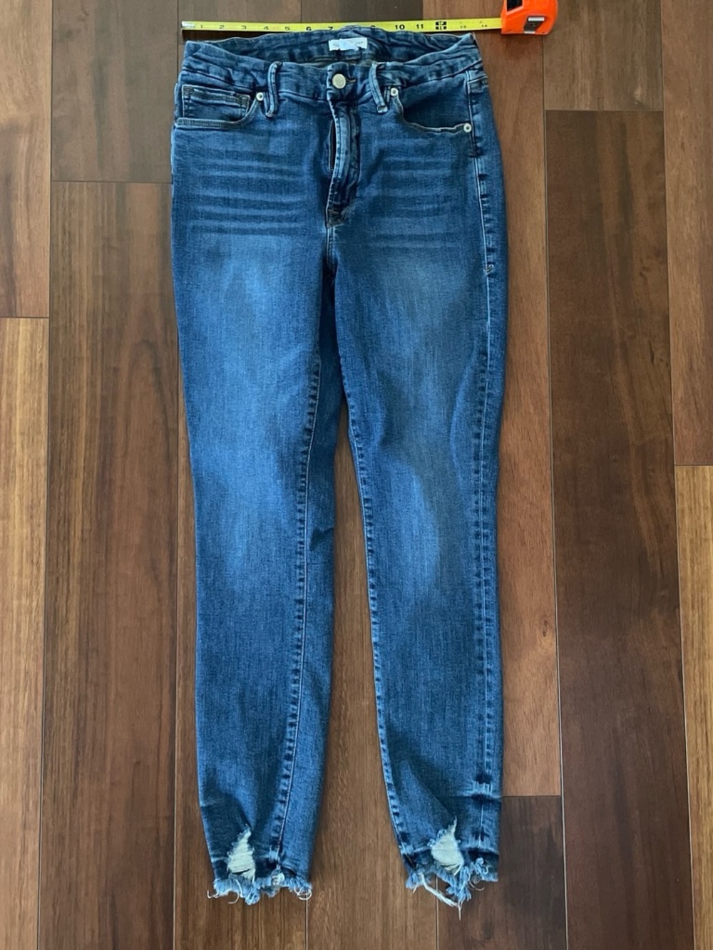 Good American Good Legs High-Rise Skinny Jeans | Indigo | Size 10 / 30